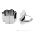Cake Mold Flower Shape Stainless Steel Cake Cutters With Pusher Supplier